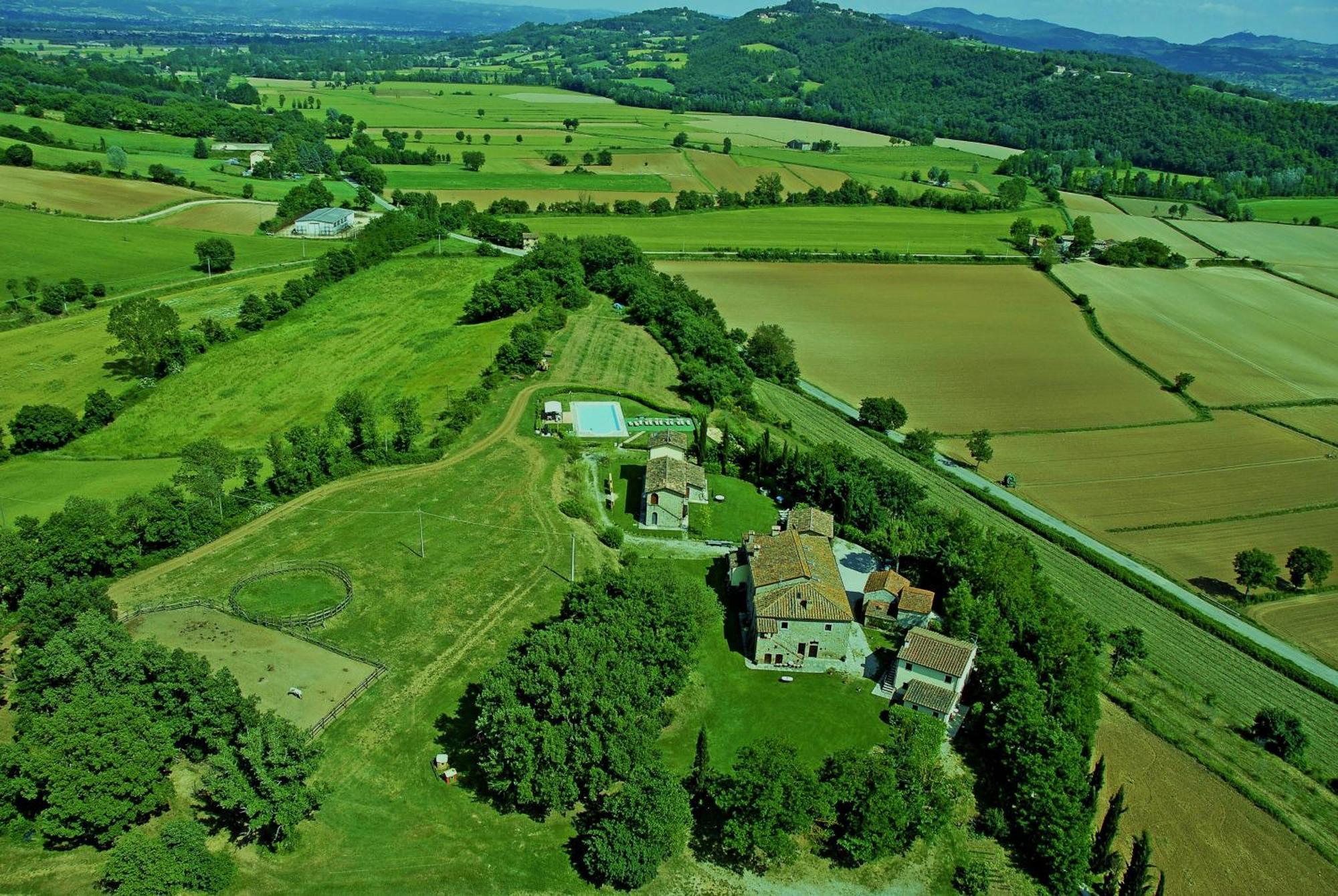 Penzion Agriturismo Il Sasso Anghiari Exteriér fotografie